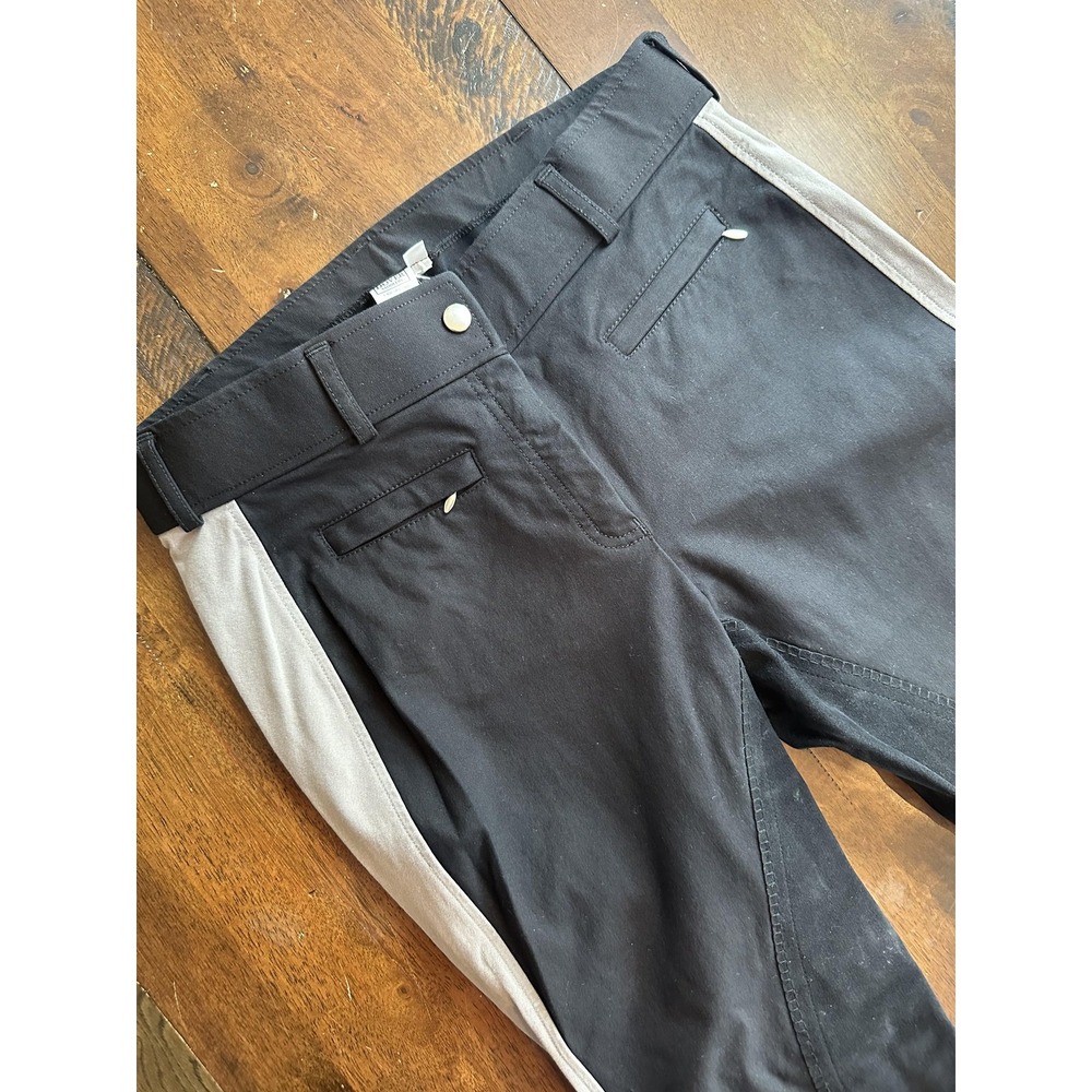 Dover Saddlery Breeches Womens 32 Black‎ Full Seat Riding Pants Equestrian